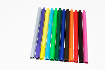 Image showing Fiber tipped pens #2