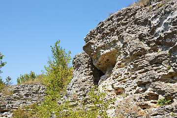 Image showing Large limestone rocks