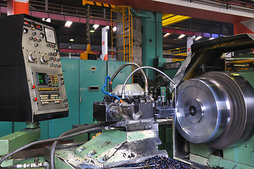 Image showing metal industy factory indoor