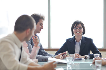 Image showing business people at meeting