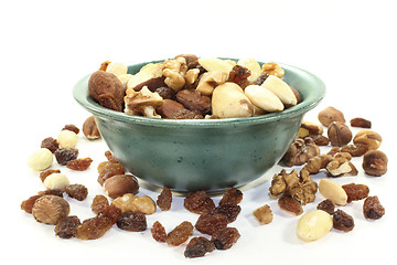 Image showing Nut-fruit mixture