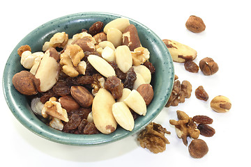 Image showing Nut-fruit mixture