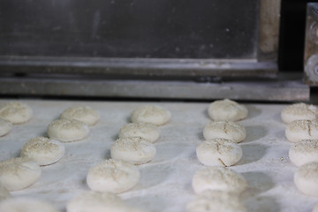 Image showing bread factory production