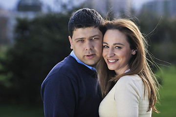 Image showing happy couple outdoor