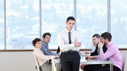 Image showing group of business people at meeting