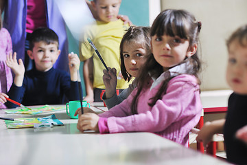 Image showing preschool  kids