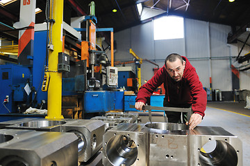 Image showing industry workers people in factory