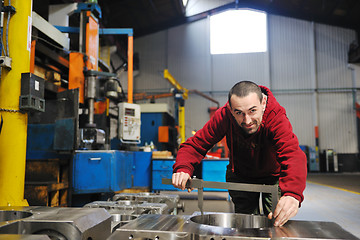 Image showing industry workers people in factory