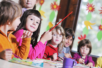 Image showing preschool  kids