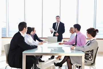 Image showing group of business people at meeting