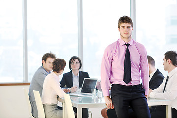 Image showing group of business people at meeting