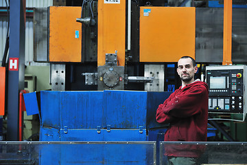 Image showing industry workers people in factory