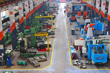 Image showing metal industy factory indoor