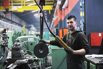 Image showing industry workers people in factory