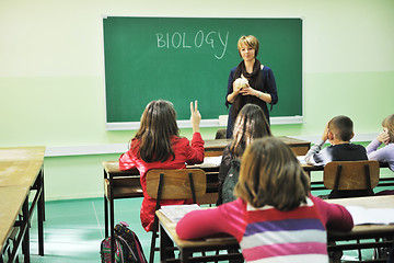 Image showing learn biology in school