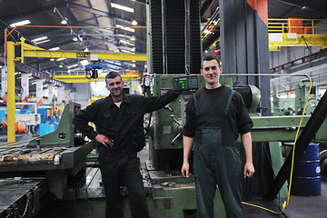 Image showing industry workers people in factory