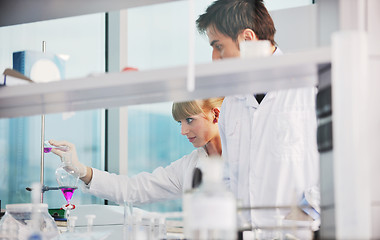 Image showing science people in bright lab