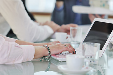 Image showing business people at meeting