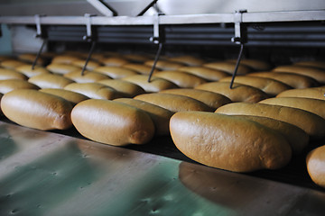 Image showing bread factory production