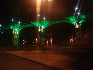 Image showing bridge at night