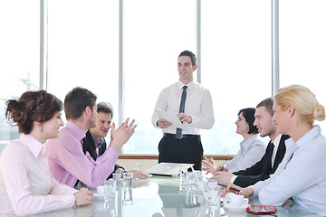 Image showing group of business people at meeting