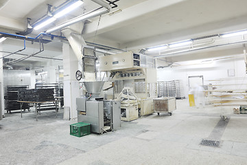 Image showing bread factory production