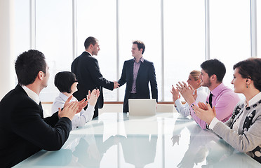 Image showing group of business people at meeting