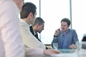 Image showing group of business people at meeting