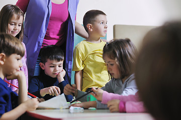 Image showing preschool  kids