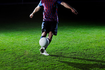 Image showing football player in action