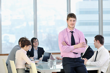 Image showing group of business people at meeting