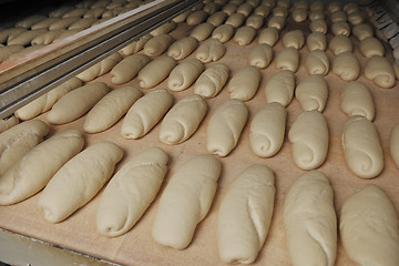 Image showing bread factory production