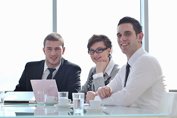 Image showing group of business people at meeting