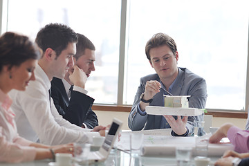 Image showing architect business team on meeting