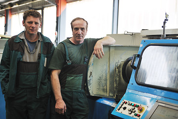 Image showing industry workers people in factory