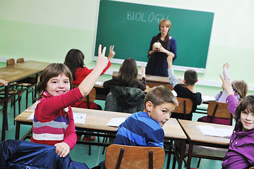 Image showing learn biology in school