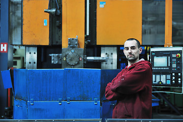 Image showing industry workers people in factory