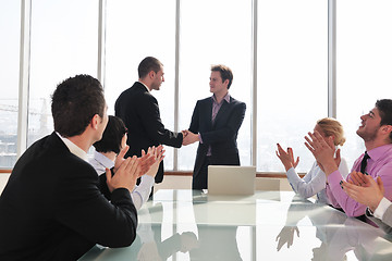 Image showing group of business people at meeting