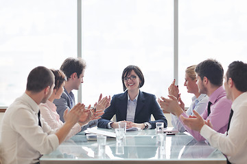 Image showing business people at meeting