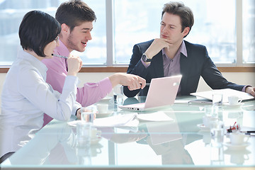 Image showing group of business people at meeting