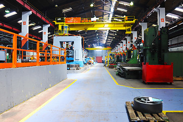 Image showing metal industy factory indoor