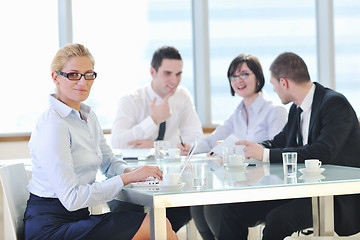 Image showing group of business people at meeting