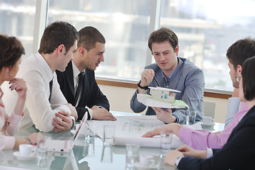 Image showing architect business team on meeting