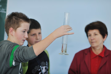 Image showing science and chemistry classees at school
