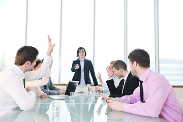 Image showing group of business people at meeting