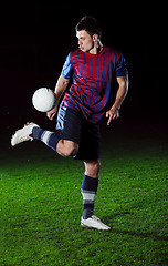 Image showing football player in action