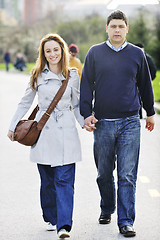 Image showing happy couple outdoor