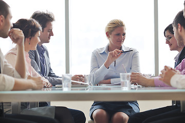 Image showing business people at meeting