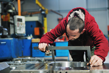 Image showing industry workers people in factory