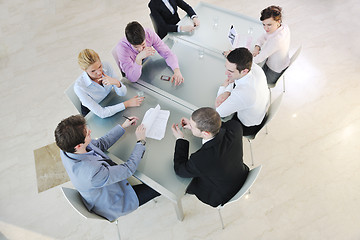 Image showing business people at meeting